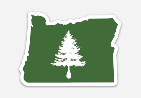 Oregon 4EVERGREEN Sticker - EYE Clothing Company