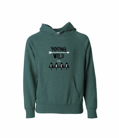Young Wild And Tree Toddler Hoodie - EYE Clothing Company