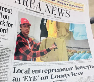 Local clothing entrepreneur has his EYE on Longview