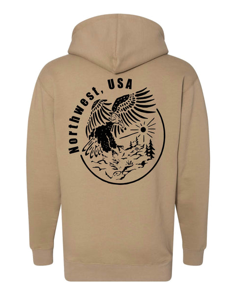 Northwest USA Hoodie – EYE Clothing Company Northwest USA Hoodie – EYE Clothing Company